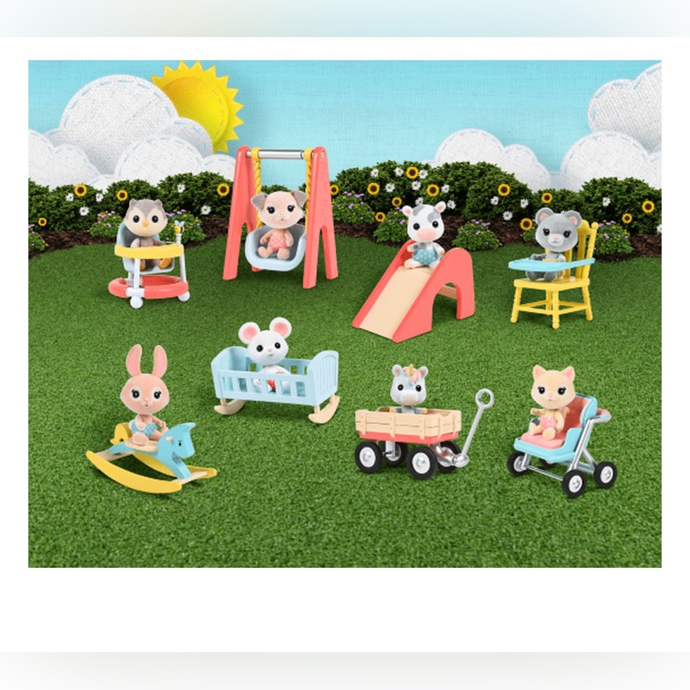 Honey Bee Acres Babies 1.75" figurine